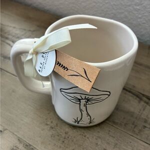 Rae Dunn STAY WILD Mushroom mug.